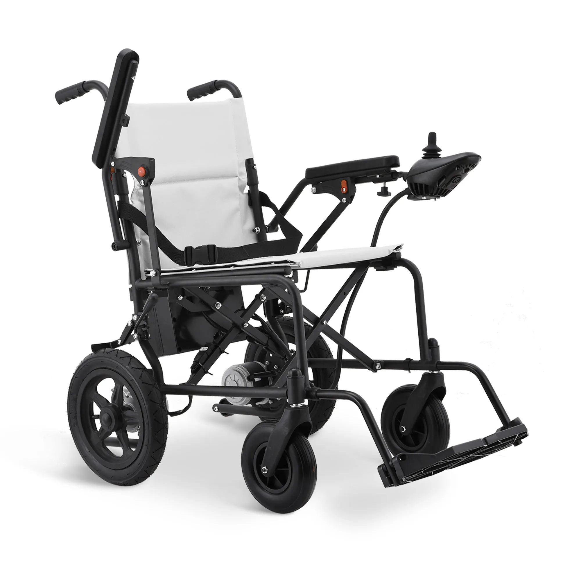 Rubicon DX02 - Affordable, Lightweight & Powerful Electric Wheelchair: Foldable, Portable & Airline-Approved for Travel | Economical Power Wheelchair