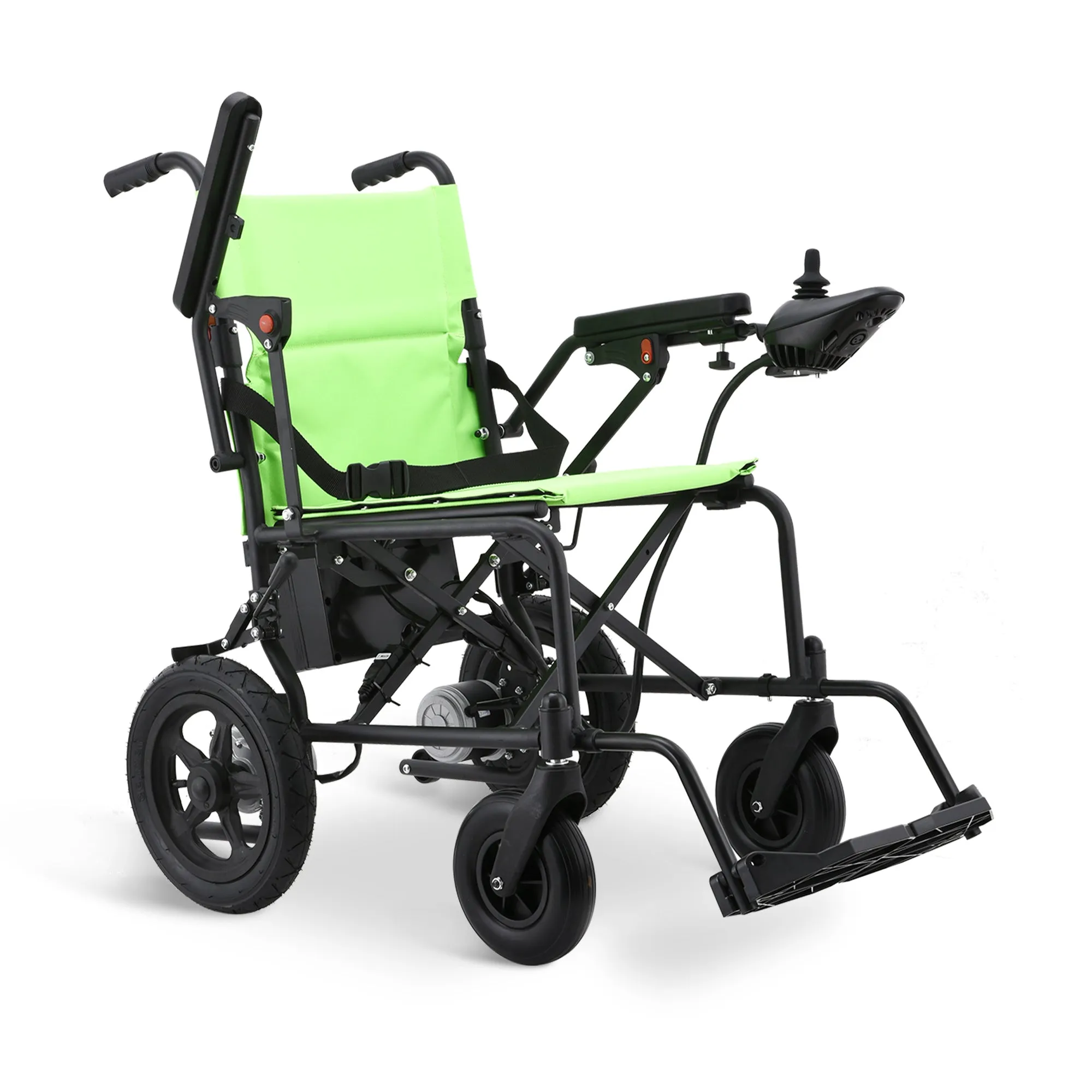 Rubicon DX02 - Affordable, Lightweight & Powerful Electric Wheelchair: Foldable, Portable & Airline-Approved for Travel | Economical Power Wheelchair