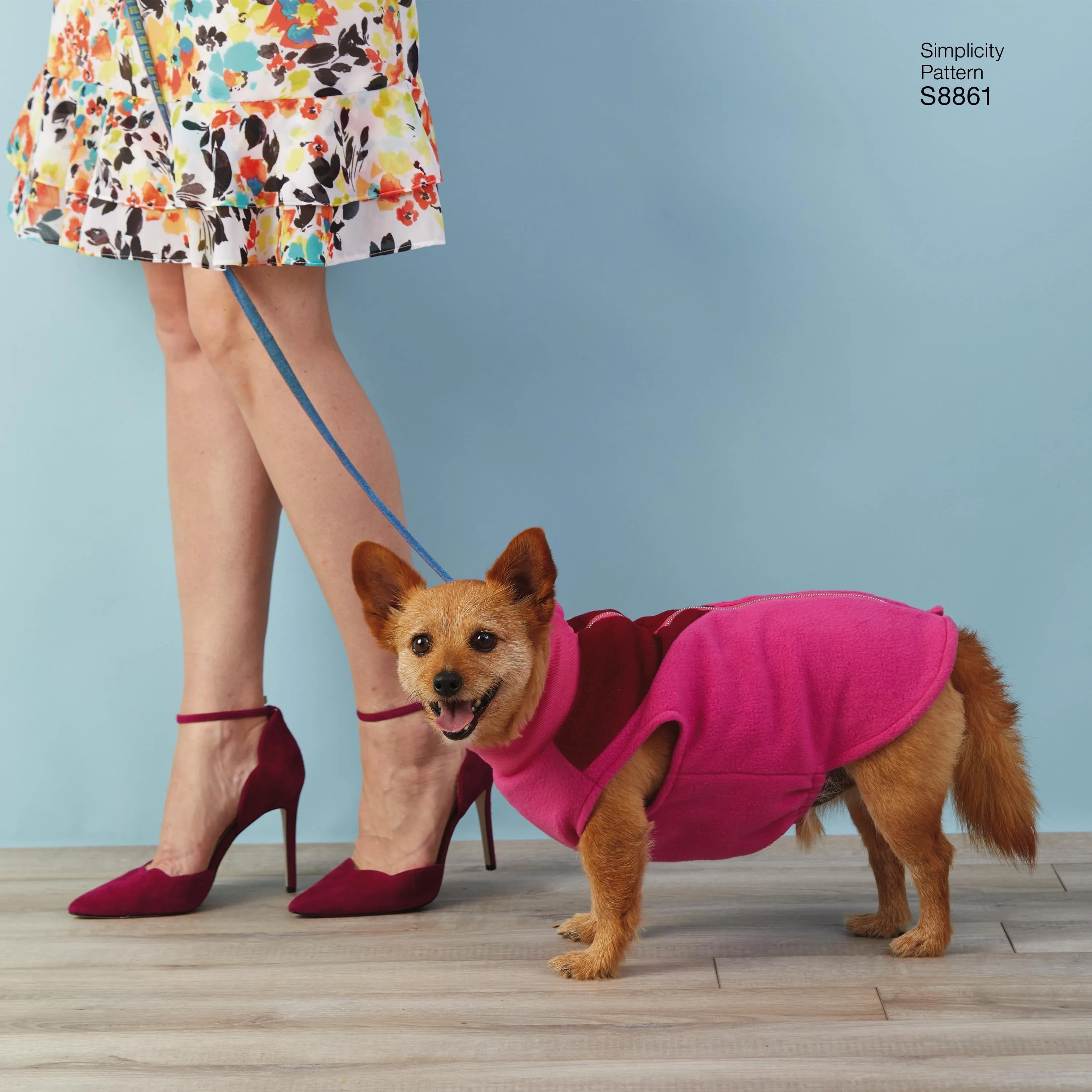 Simplicity Pattern 8861 dog coats sewing pattern