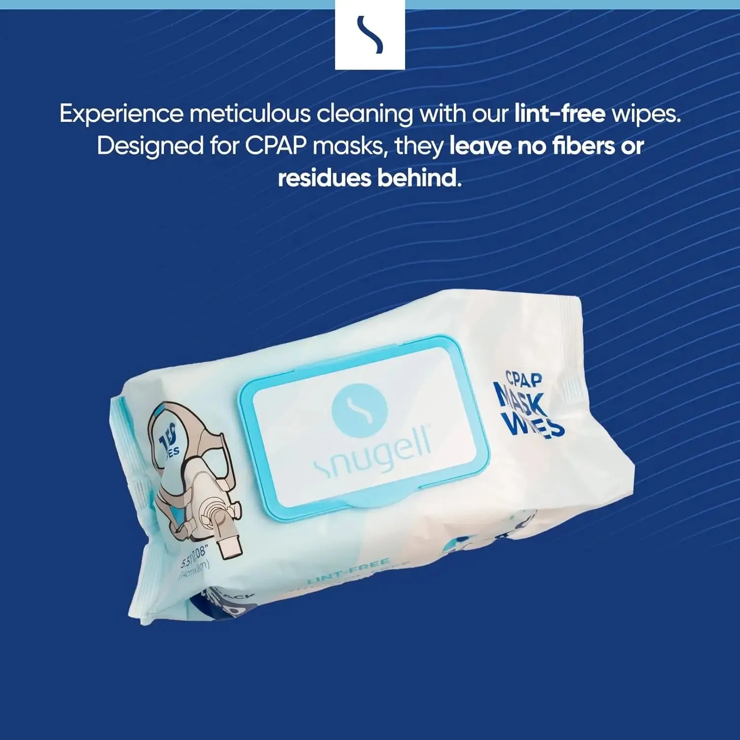 Snugell Jumbo Pack CPAP Mask Wipes