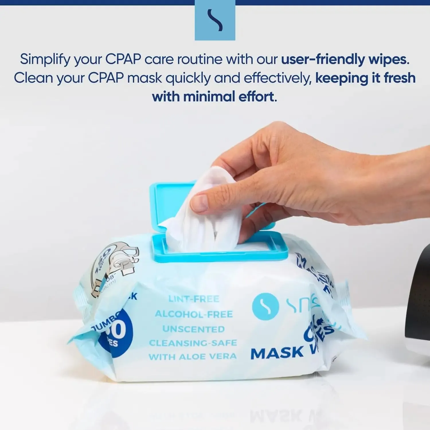 Snugell Jumbo Pack CPAP Mask Wipes