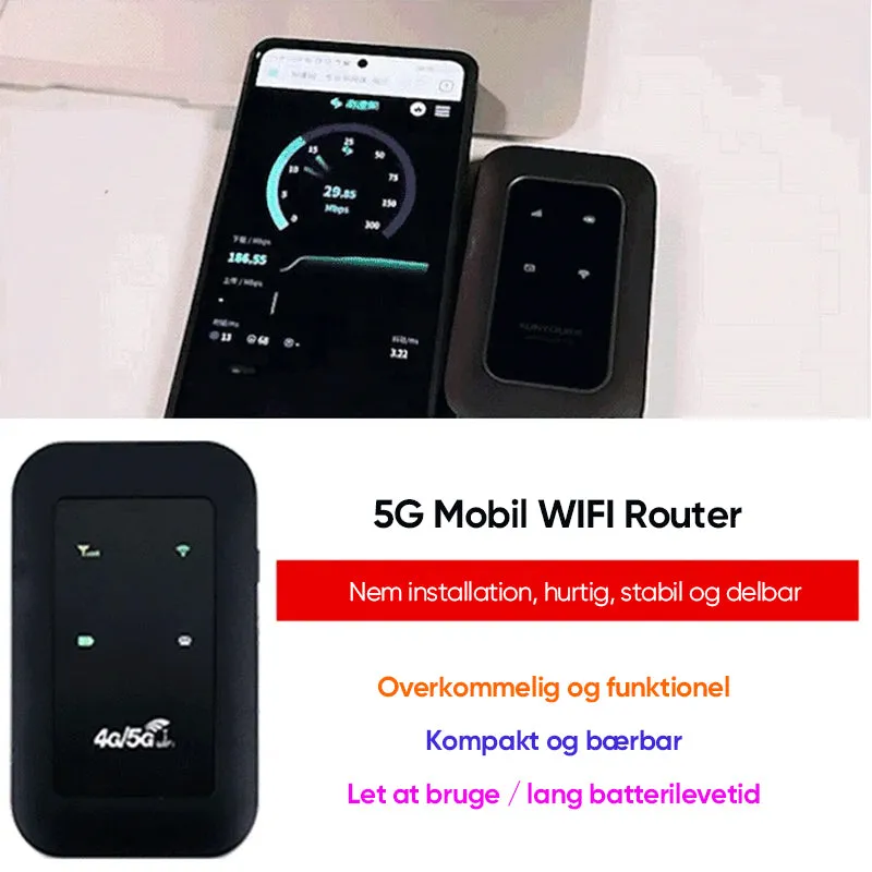 Trådløst bærbart WiFi-modem