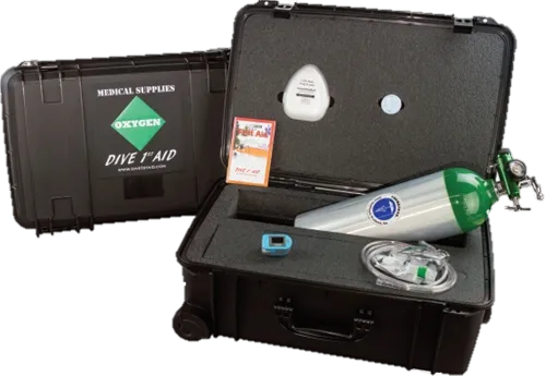 Trident Single Oxygen Kit Hard Case