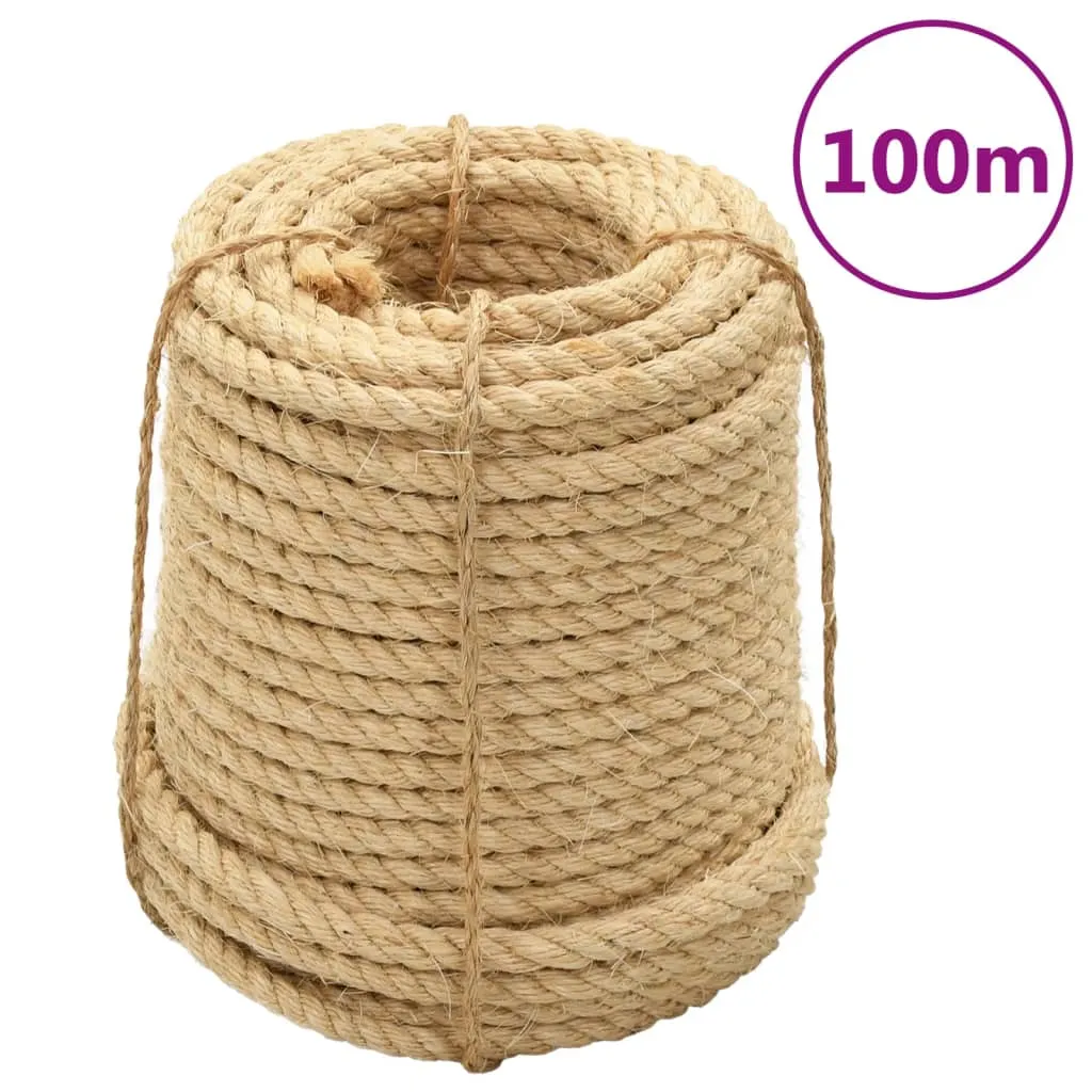 vidaXL Sisal Ropes 5 pcs 16 mm 100 m
