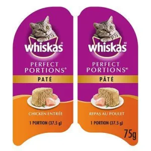 Whiskas Cat Perfect Portions Chicken Pate