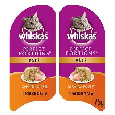 Whiskas Cat Perfect Portions Chicken Pate