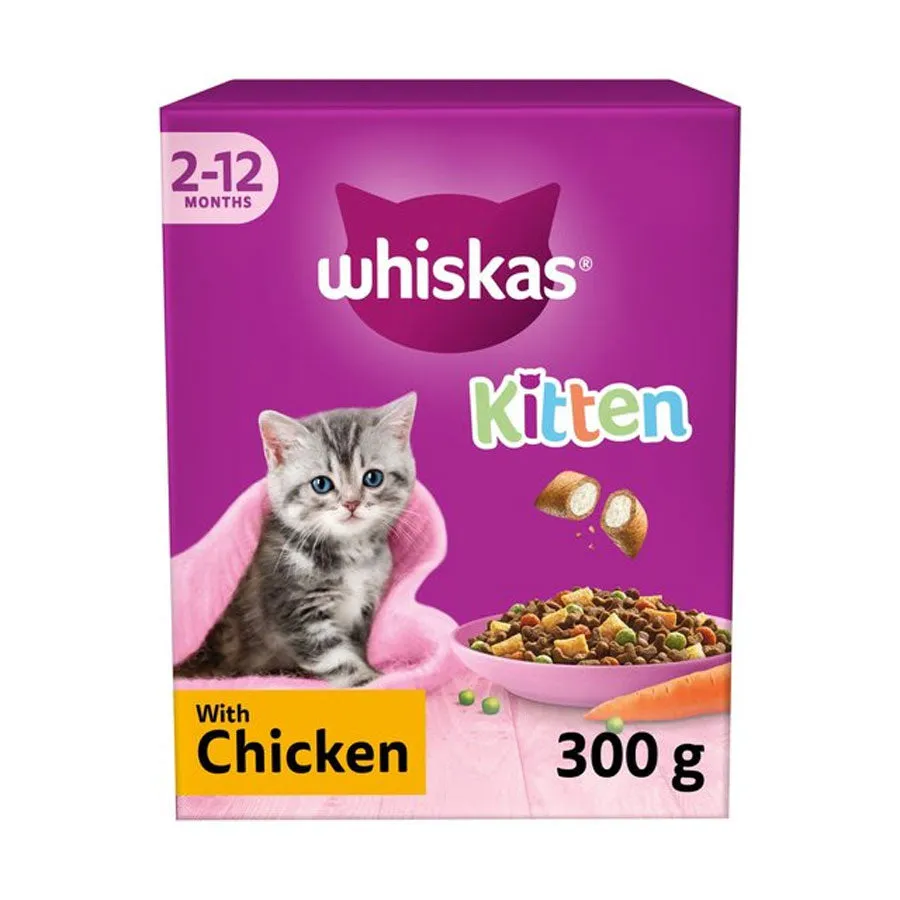 Whiskas Dry Kitten Food with Chicken