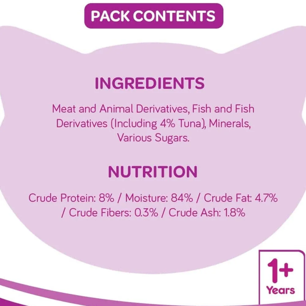 Whiskas Ocean Fish and Tuna in Jelly Meal Adult Cat Wet and Dry Food Combo