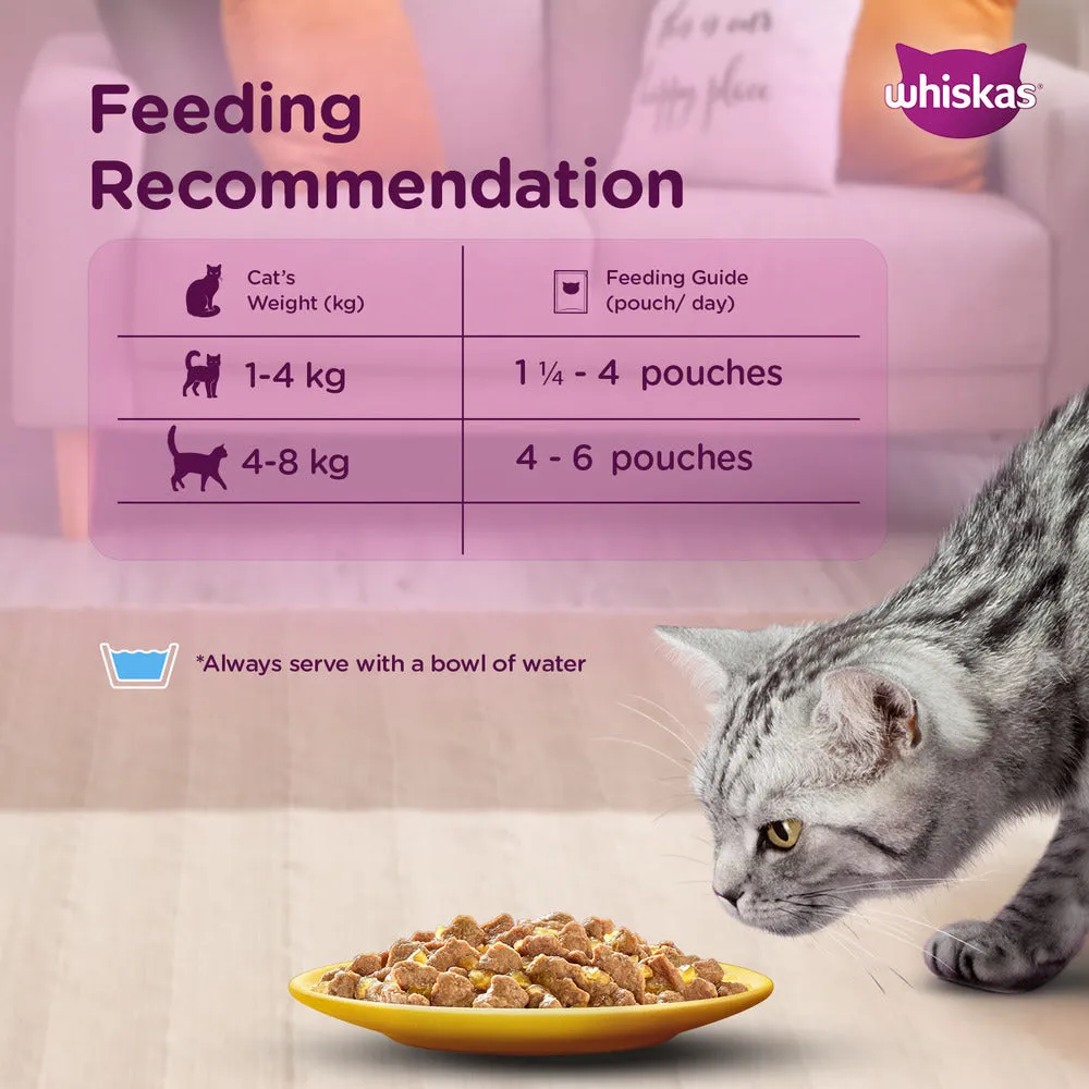 Whiskas Tuna & White Fish Adult (1  Years) Cat Wet Food