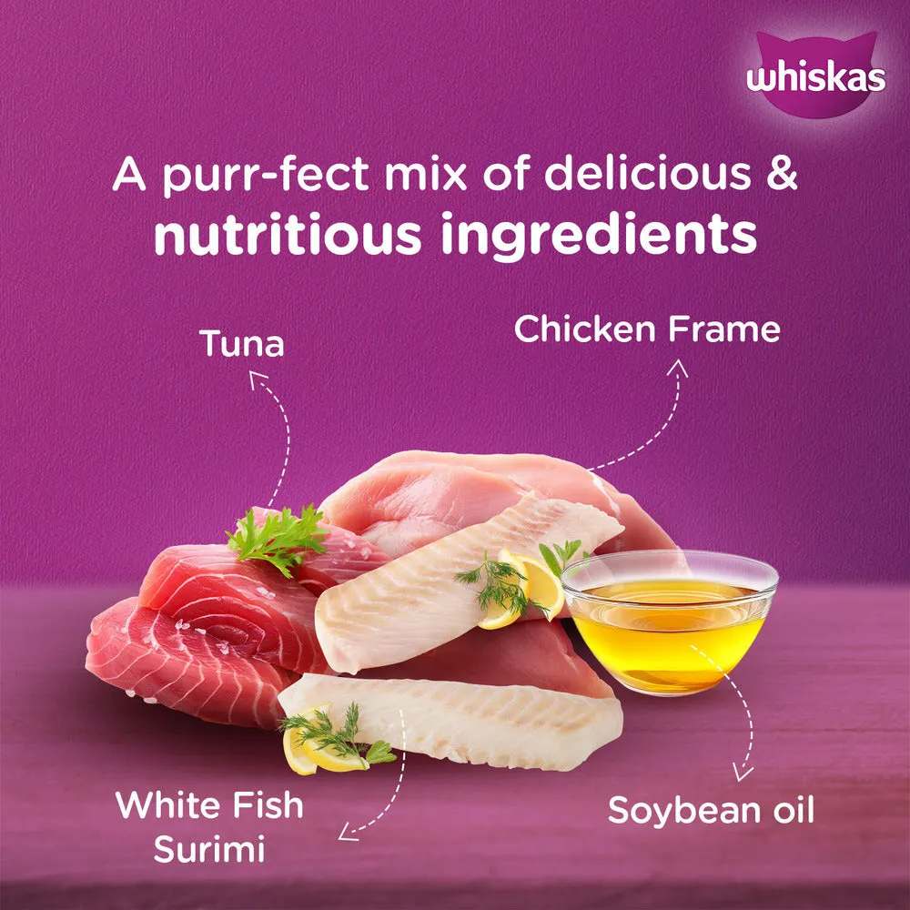 Whiskas Tuna & White Fish Adult (1  Years) Cat Wet Food
