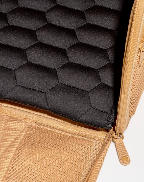 Wild One Travel Tsa Compliant Pet Dog Carrier - Tan