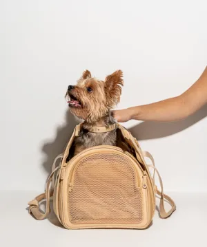 Wild One Travel Tsa Compliant Pet Dog Carrier - Tan