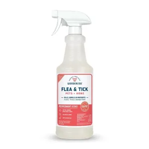 Wondercide Peppermint Flea & Tick Spray for Pets   Home