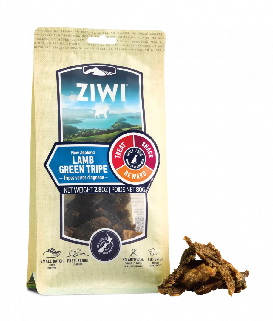 Ziwi Peak Lamb Green Tripe Treats for Dogs
